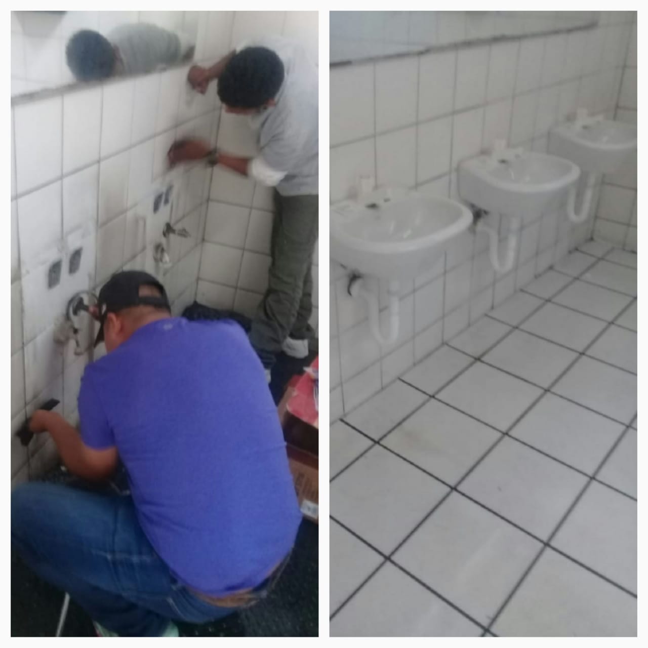 Equipo de plomeros